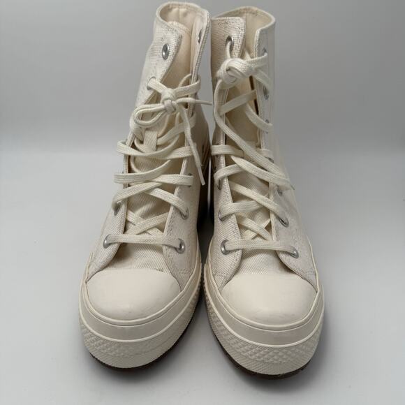 Converse Woman's De Luxe Chuck 70 Heel All Star High top Sneakers Taylor Sz 8.5 - Picture 5 of 9